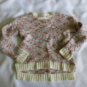 4/$14 COPPER KEY girls SWEATER pink MAUVE cream SIZE SMALL back to school